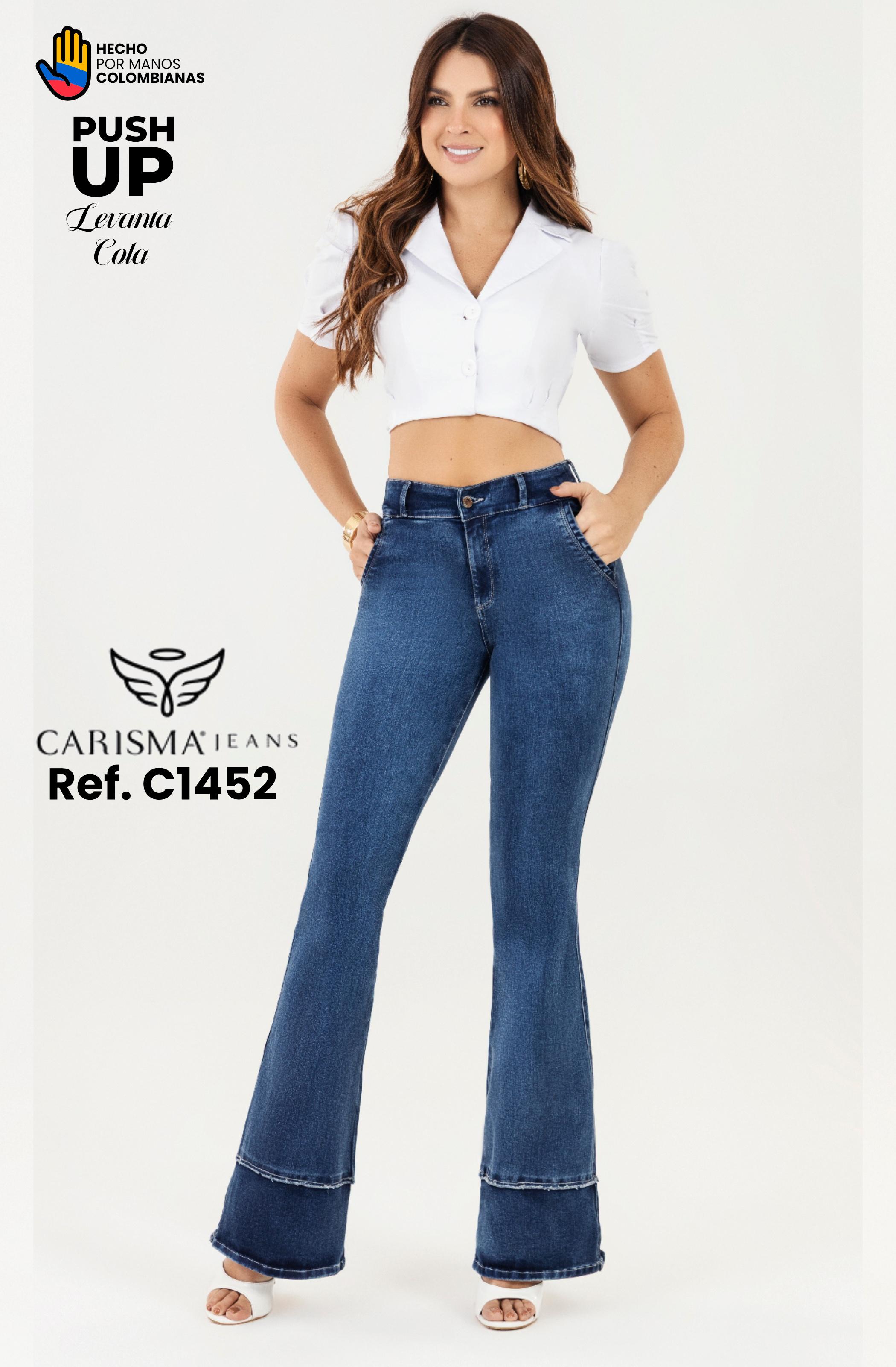 Jean colombiano campana doble costura