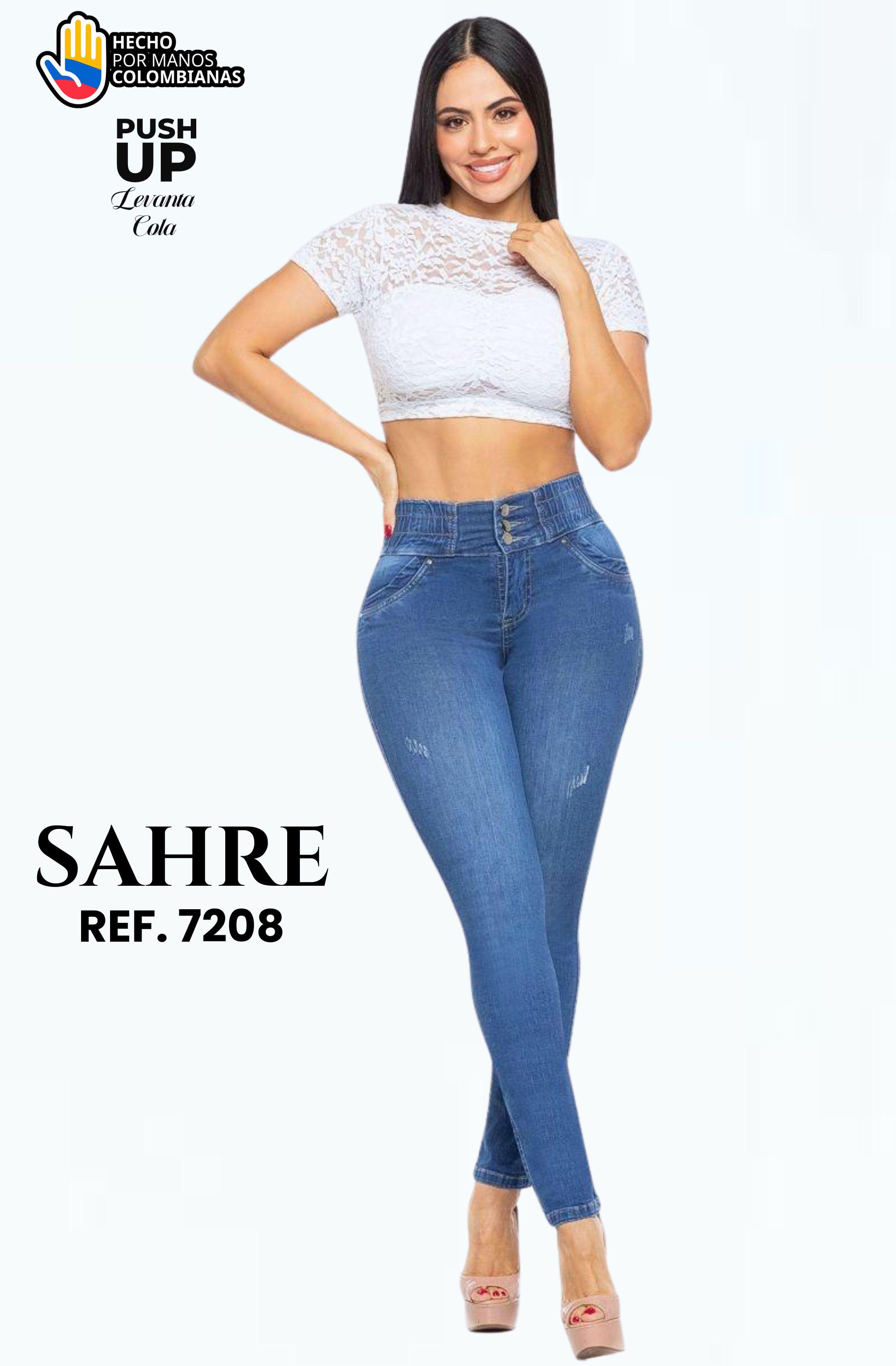 Jean con Bolsillos Push Up Colombiano